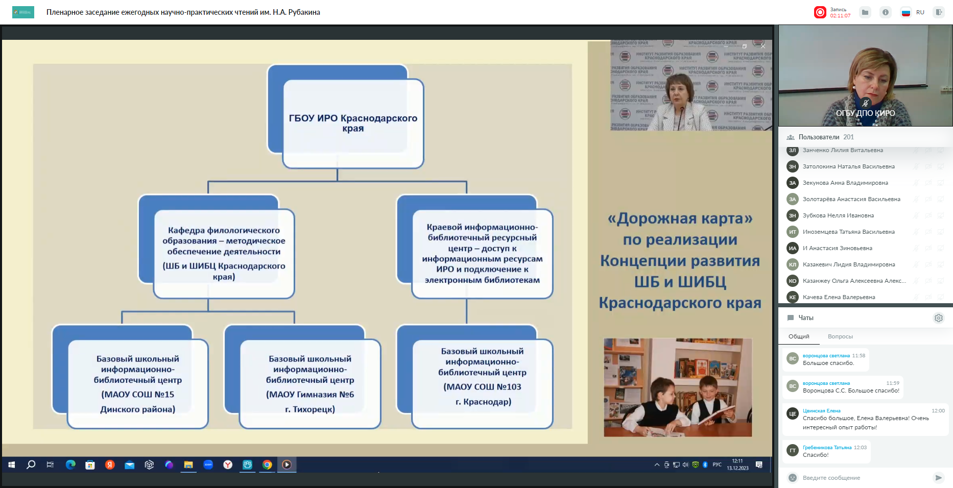 Кафедра филологического образования приняла участие в общероссийских научно-практических чтениях